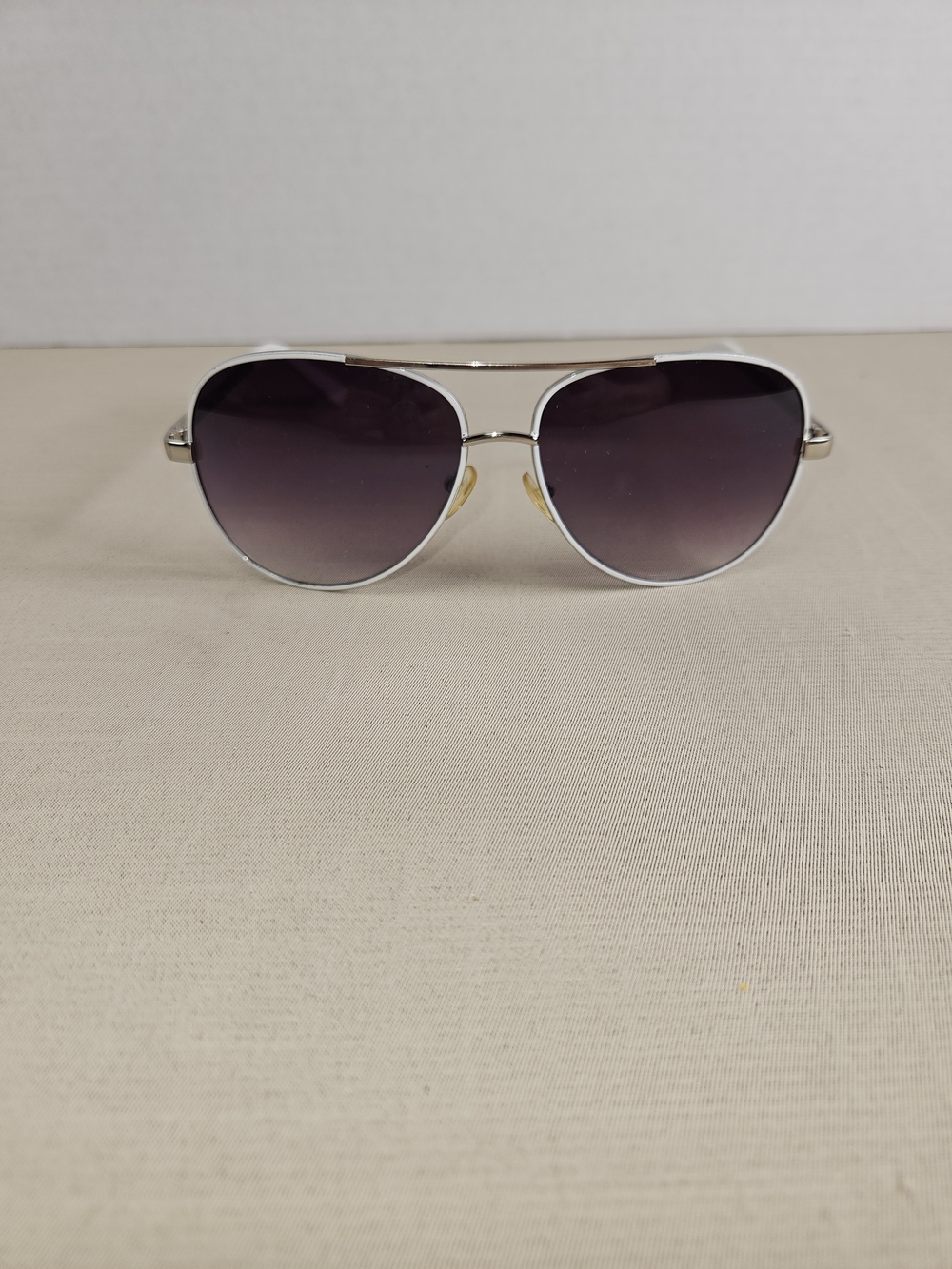 Used American Eagle Outfitters Silver Frame Sunglasses with Dark Gradient Lenses
